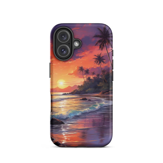 Amber Horizon Serenity Design Slim iPhone Case