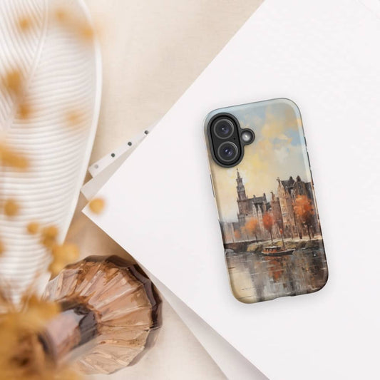Amsterdam Reflections Golden Age Impressions Design Tough iPhone Case