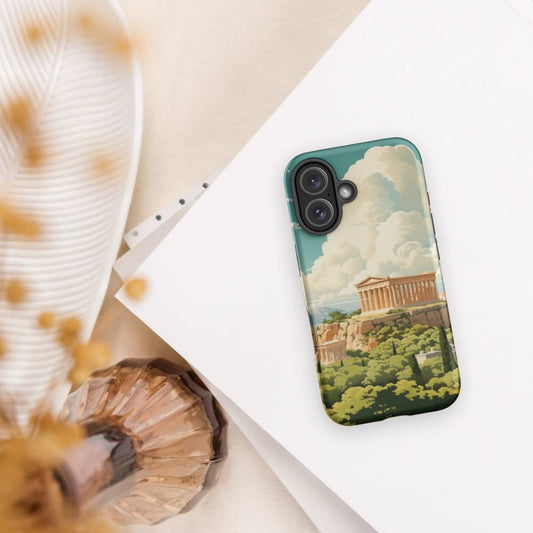 Athens Eternity Neoclassical Reverie Design Tough iPhone Case
