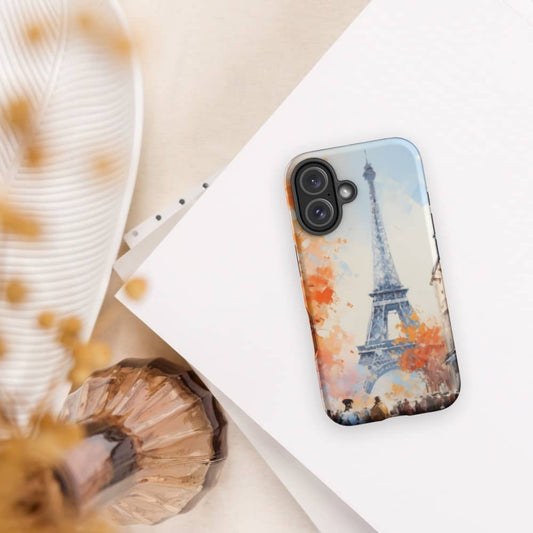Fauvist Paris Vibrant Streets Beneath the Eiffel Tower Design Tough iPhone Case
