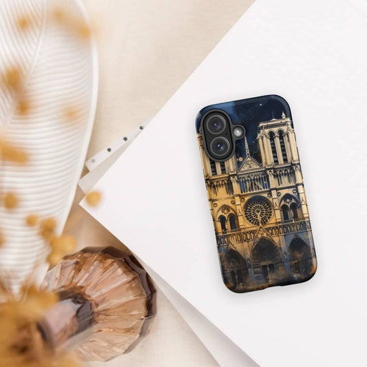 Parisian Elegance Gothic Reverie Design Tough iPhone Case