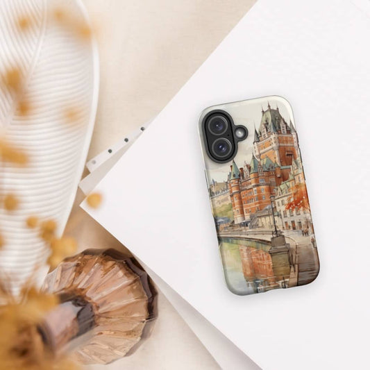 Quebec Enchantment Art Nouveau Reverie Design Tough iPhone Case