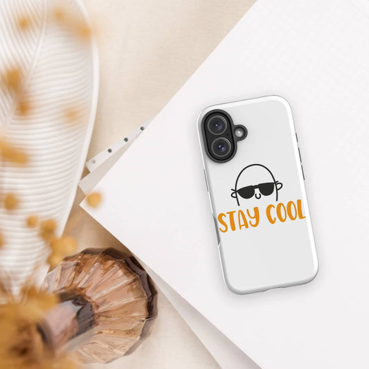 Stay Cool Design Tough iPhone Case