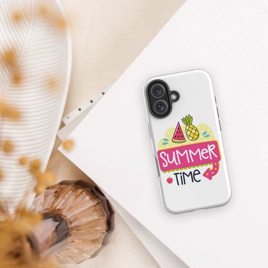 Summer Time Design Tough iPhone Case