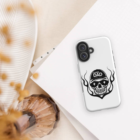Super Dad Design Tough iPhone Case
