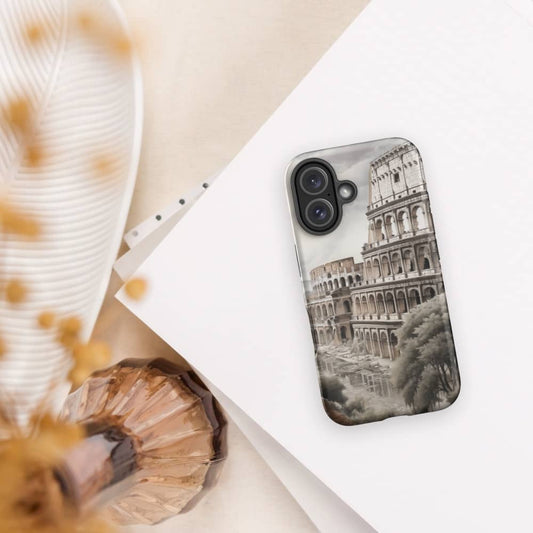 Timeless Echoes Colosseum Reverie Design Tough iPhone Case